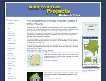 Tablet Screenshot of diywwplans.com